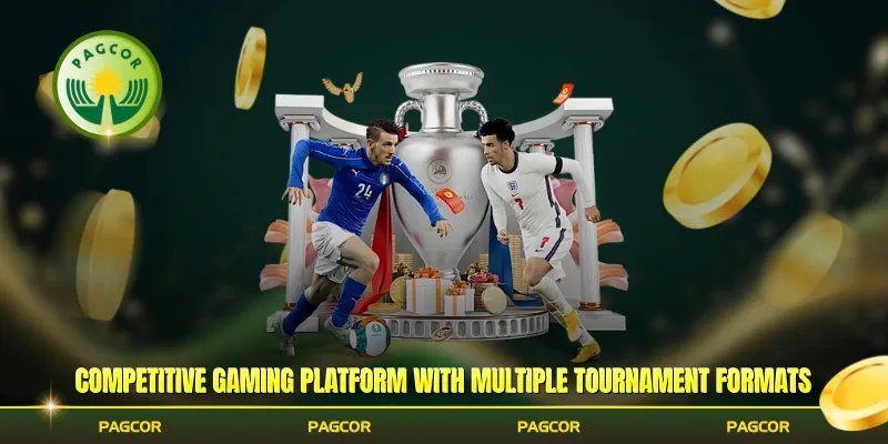 Competitive gaming platform with multiple tournament formats