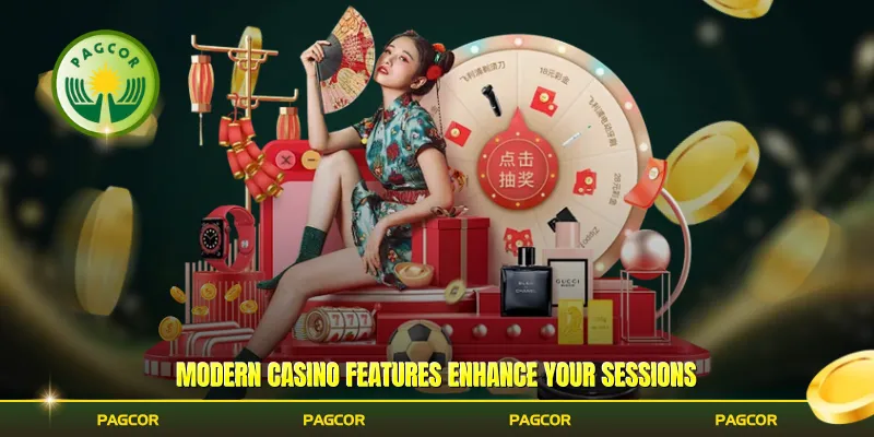 Modern casino features enhance your sessions