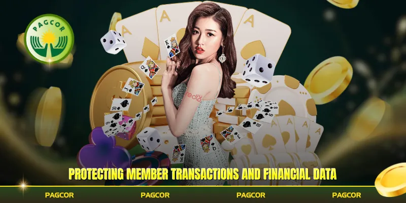 Protecting member transactions and financial data