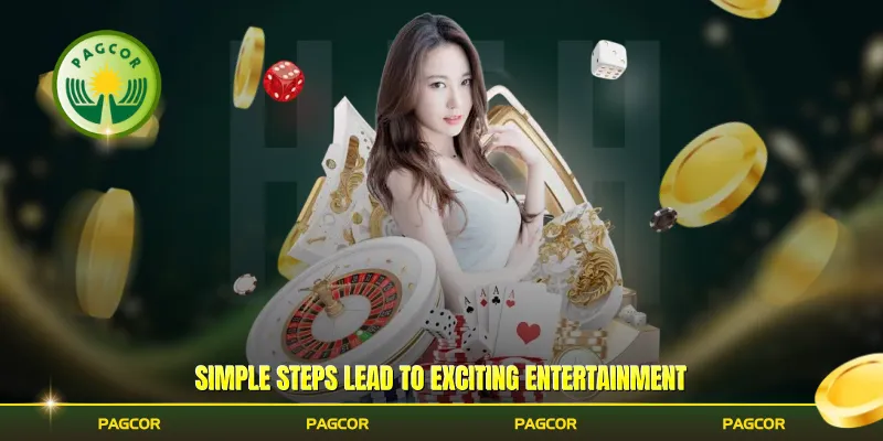 Simple steps lead to exciting entertainment