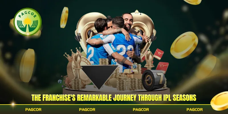The franchise's remarkable journey through IPL seasons