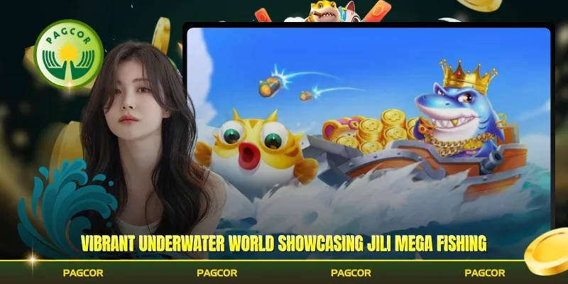 Vibrant underwater world showcasing JILI Mega Fishing gameplay elements